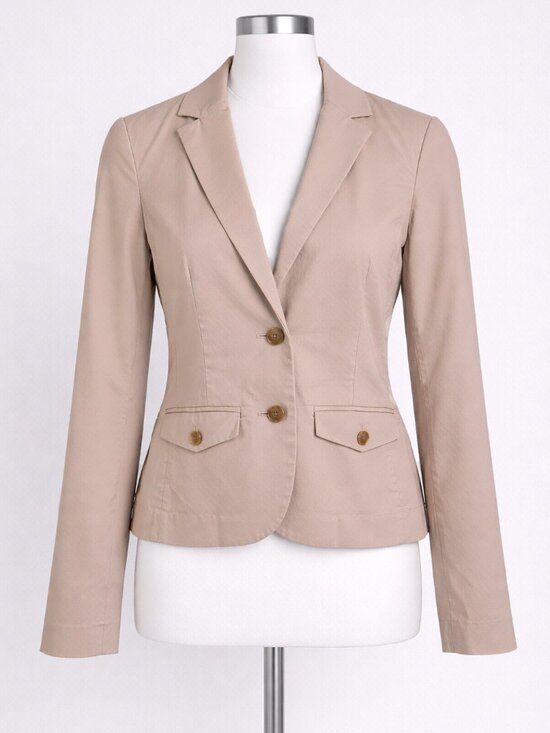 Eddie Bauer Jackets & Blazers - Eddie Bauer Beige Blazer Jacket